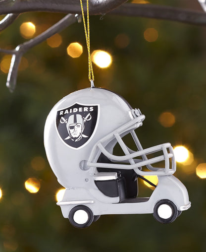NFL Helmet Cart Ornaments
