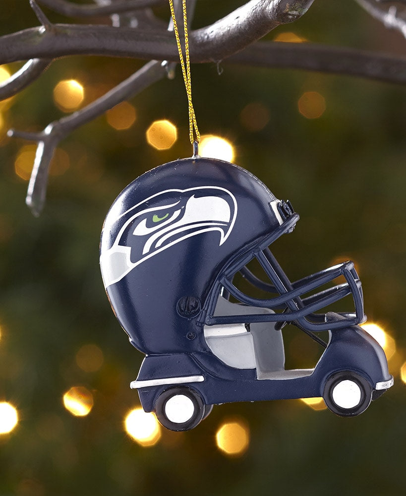 NFL Helmet Cart Ornaments