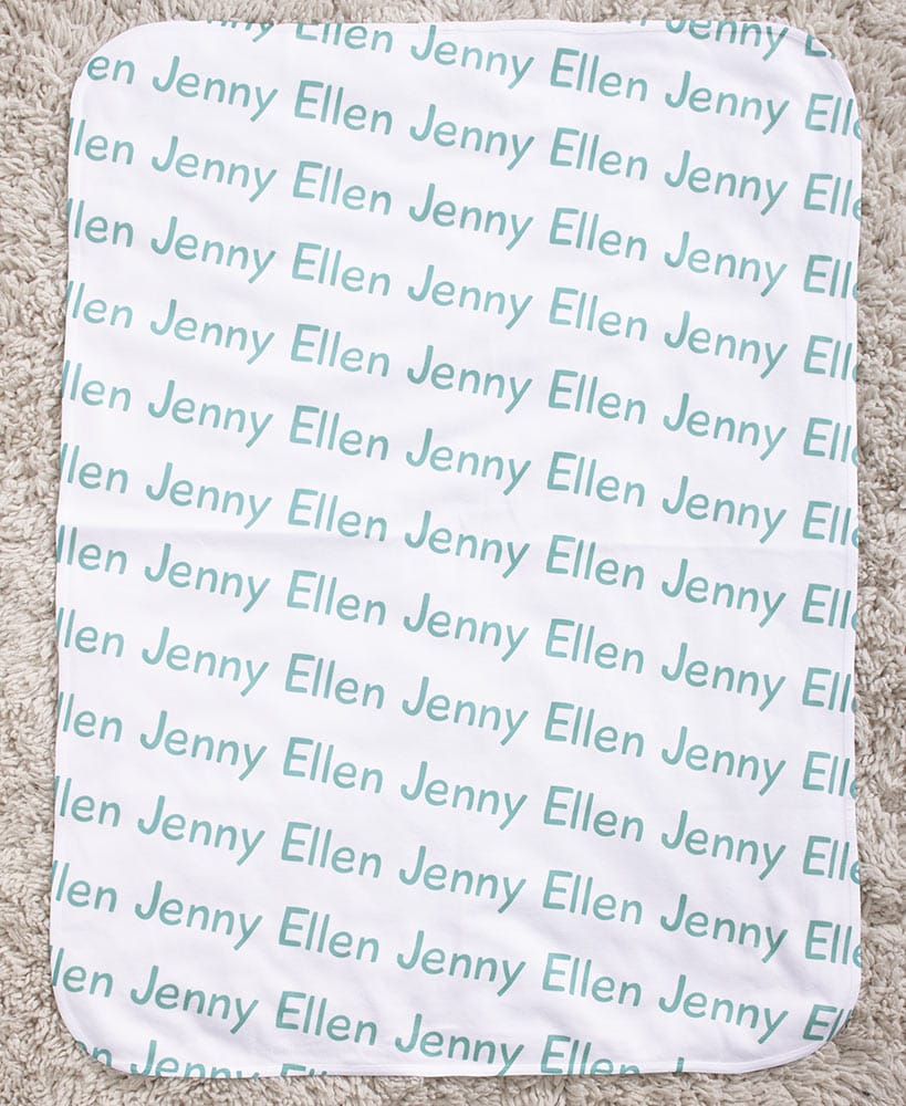 Personalized Fleece Baby Blankets
