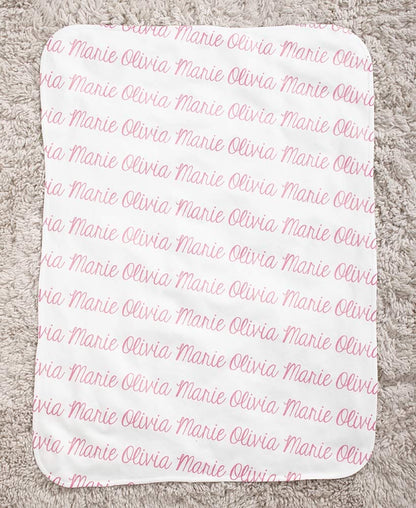 Personalized Fleece Baby Blankets