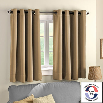 Short Panel Blackout Curtain
