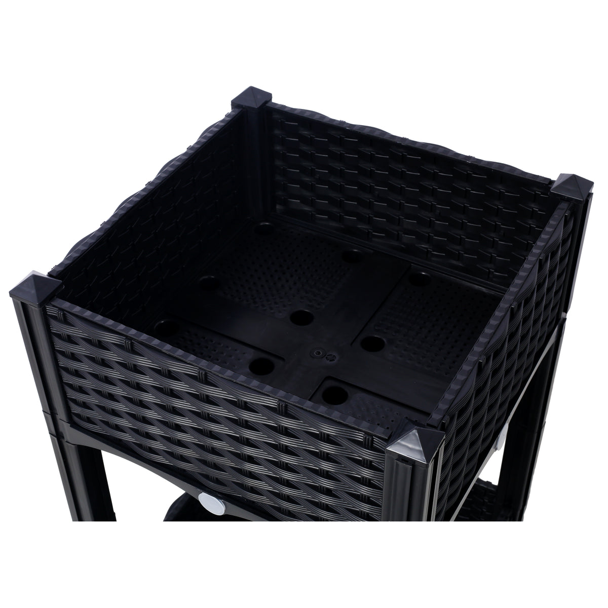 Planter Raised Beds - Elevated Planter Garden Box with Drainage Plug Raised Garden Beds for Vegetable/Flower/Herb Outdoor Standing Planter Beds Gardening Kit,Black,15.7"x15.7"x27.7"


Downloads: 0 
P - image 9