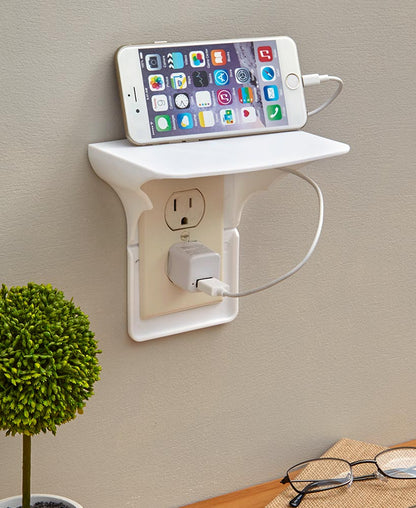 Outlet Shelf Wall Holder Set of 2