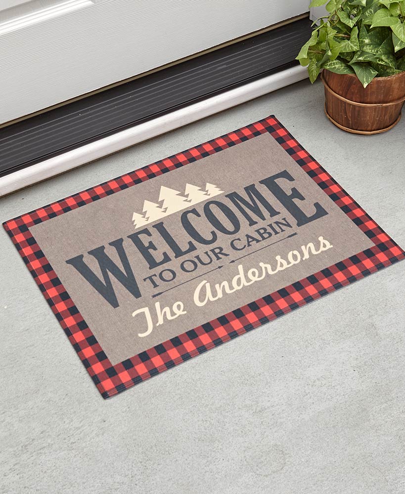 Personalized Welcome Outdoor Doormats
