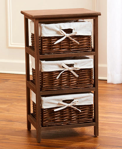 Storage Tower with 3-Pc. Basket Set