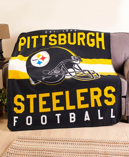 NFL Cozy Fleece & Sherpa Throws