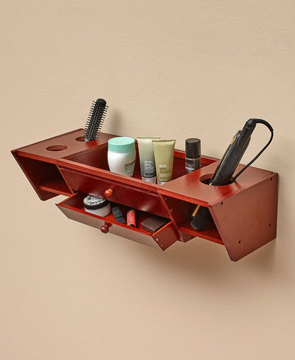Wall-Mounted Bathroom Vanity Shelves