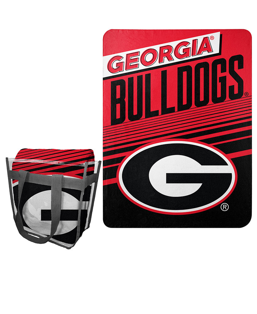 Collegiate Fleece Throw with Tote