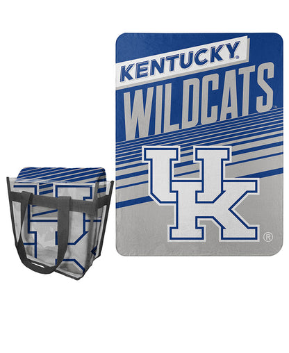 Collegiate Fleece Throw with Tote