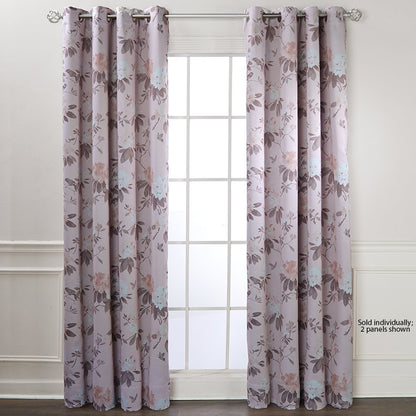 Floral Printed Blackout Curtains