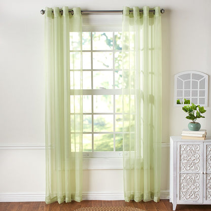 Sheer Grommet Window Panel