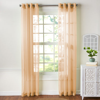Sheer Grommet Window Panel