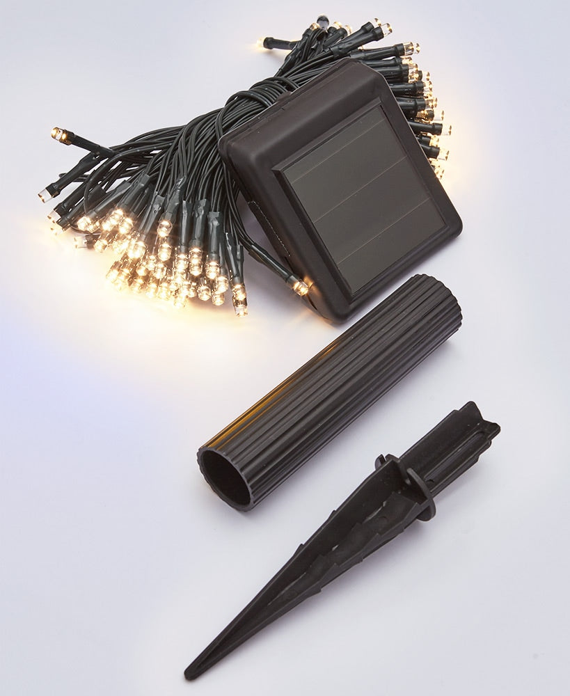 100-Light Solar String Lights