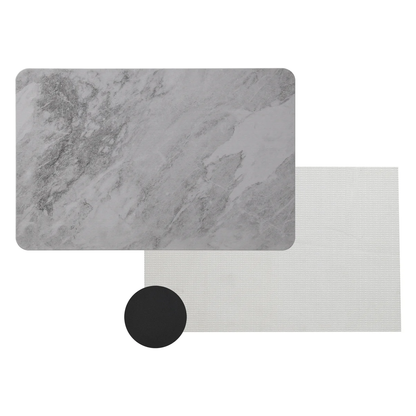 4 Colors! - 24'' X 15'' Diatomaceous Quick Drying Stone Bath Mat