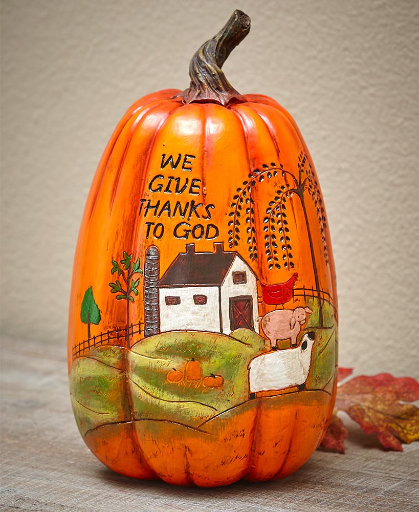 Give Thanks Harvest Country Pumpkins