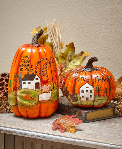 Give Thanks Harvest Country Pumpkins