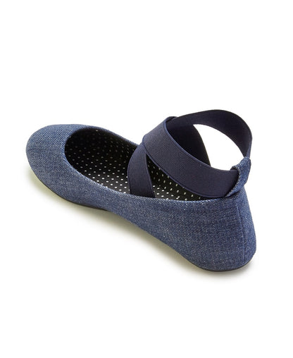 Women's Ankle Strap Ballerina Flats