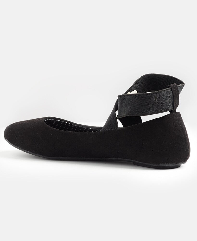 Women's Ankle Strap Ballerina Flats