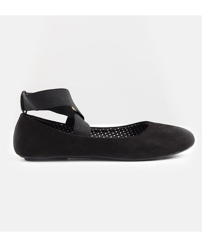 Women's Ankle Strap Ballerina Flats