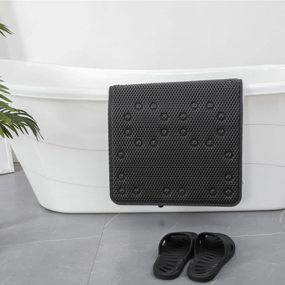 36 In. X 17 In. Non Skid Double Foam Bath Mat With 58 Suction Cups - 3 Colors