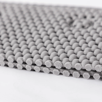 36 In. X 17 In. Non Skid Double Foam Bath Mat With 58 Suction Cups - 3 Colors
