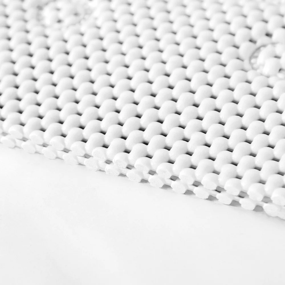 36 In. X 17 In. Non Skid Double Foam Bath Mat With 58 Suction Cups - 3 Colors