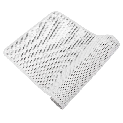 36 In. X 17 In. Non Skid Double Foam Bath Mat With 58 Suction Cups - 3 Colors