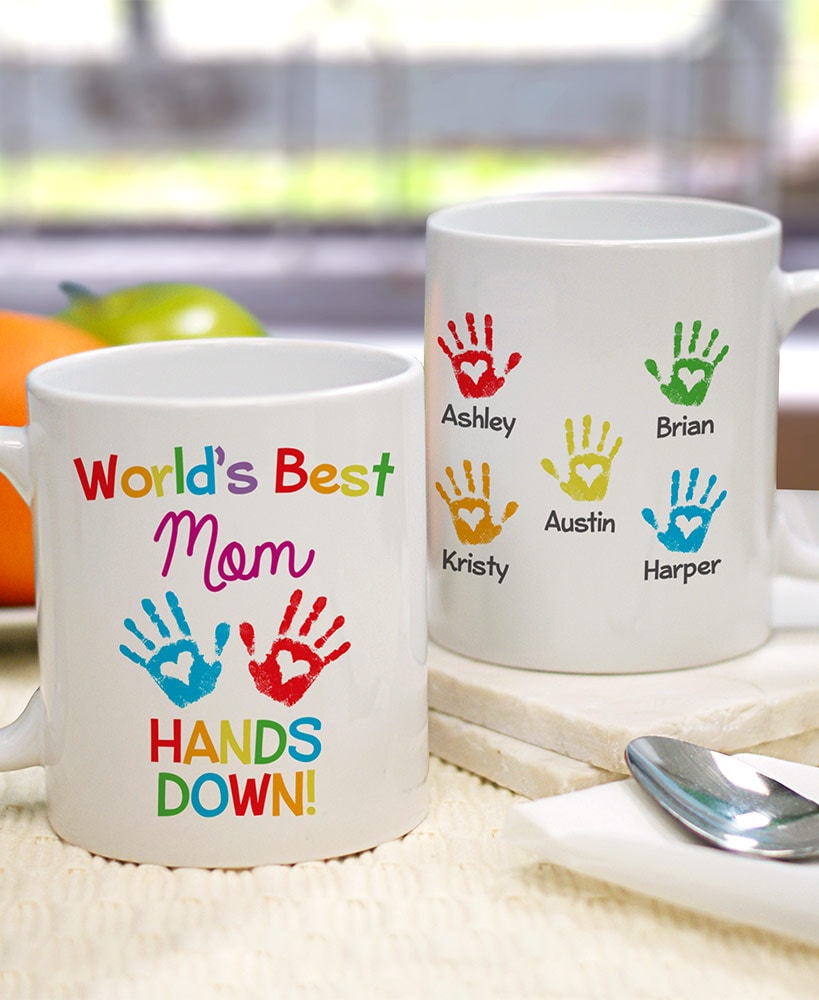 Personalized Worlds Best Mother/Father Coffee Mug