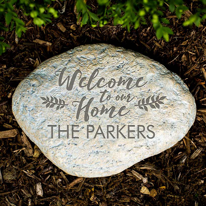 Personalized Decorative Garden Stone