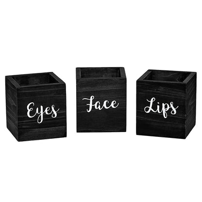 Wood Beauty Organizers