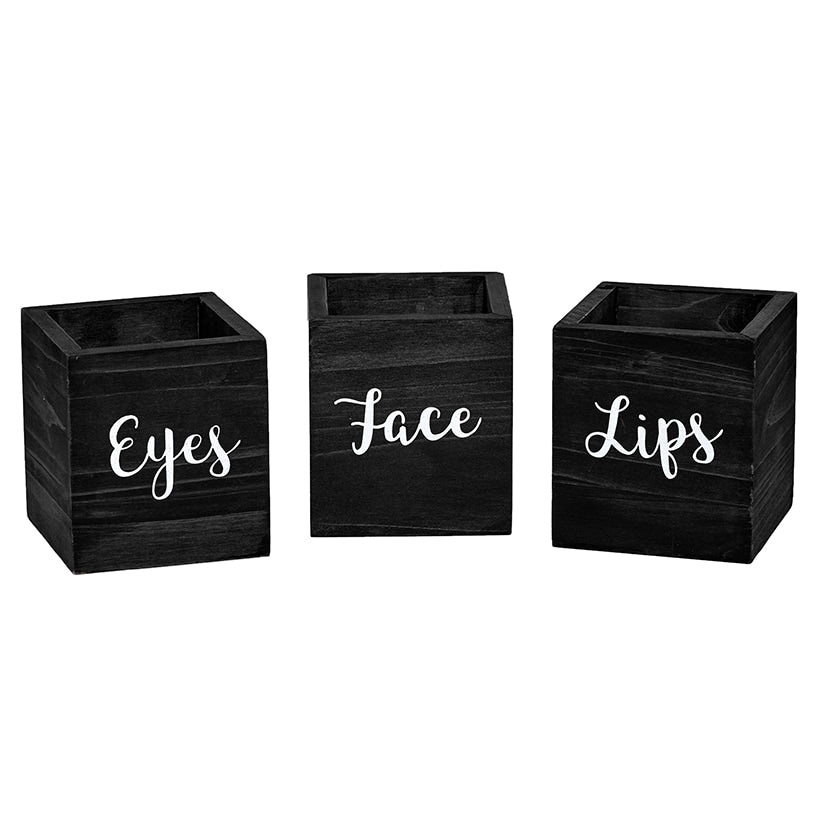 Wood Beauty Organizers