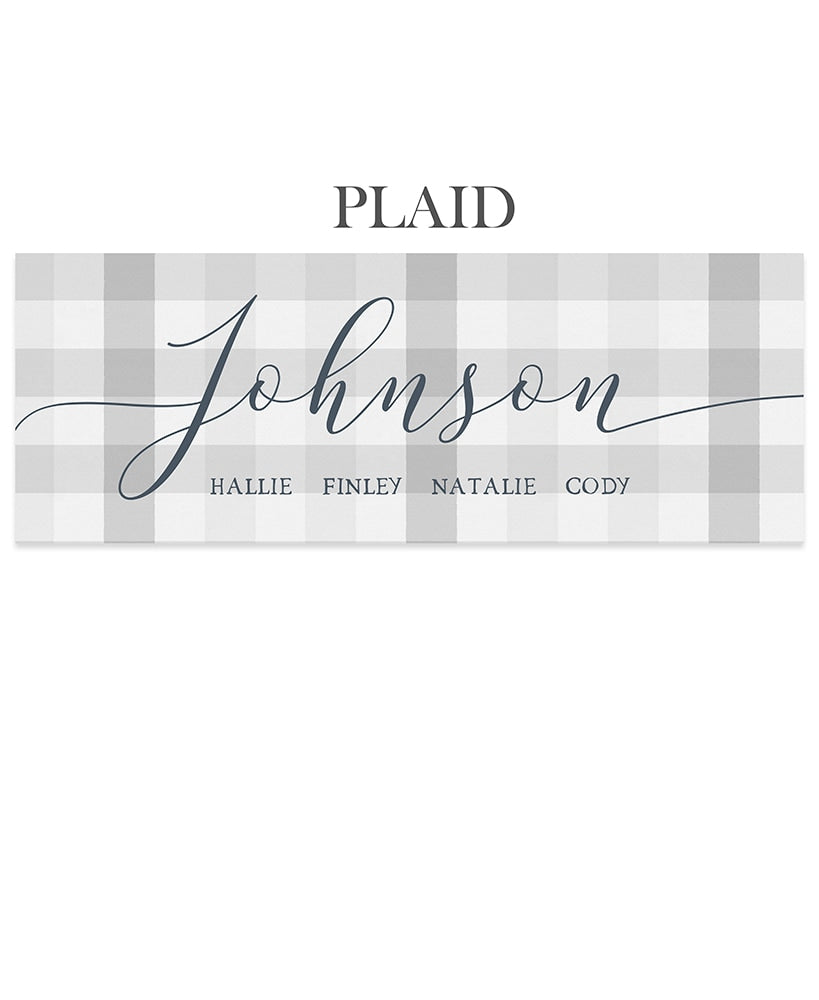 Personalized Farmhouse Script Wall Art#select-art_9-1/2"-x-26"