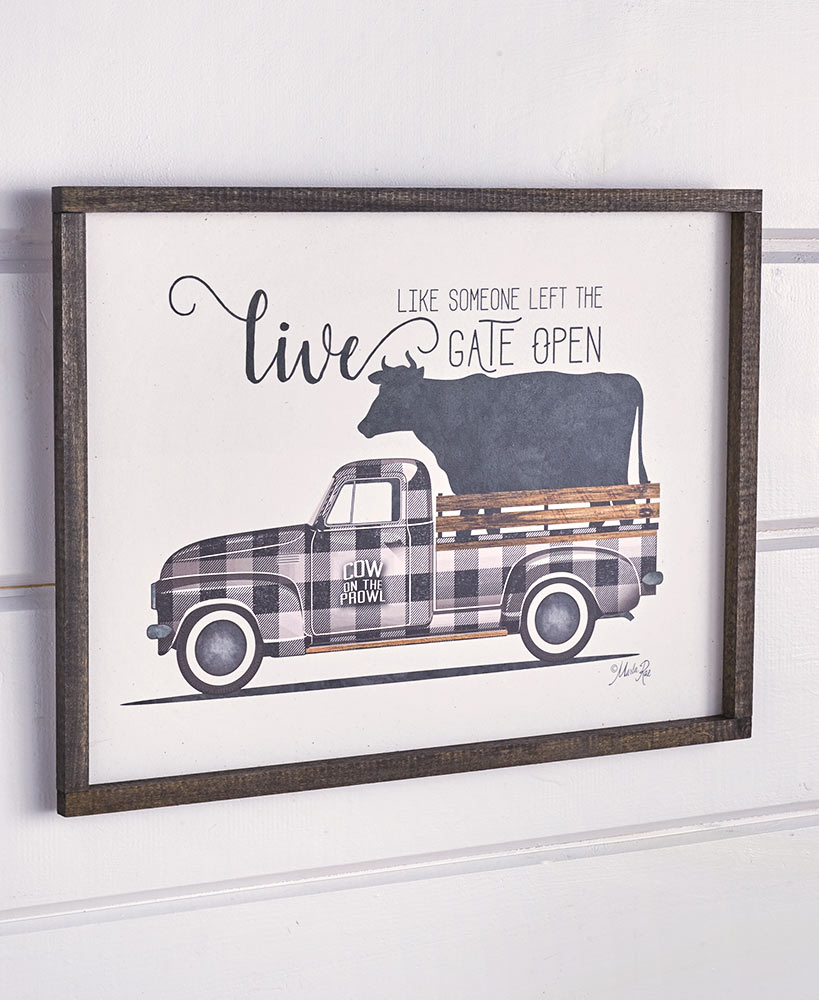 Vintage Truck Wall Art by Marla Rae
