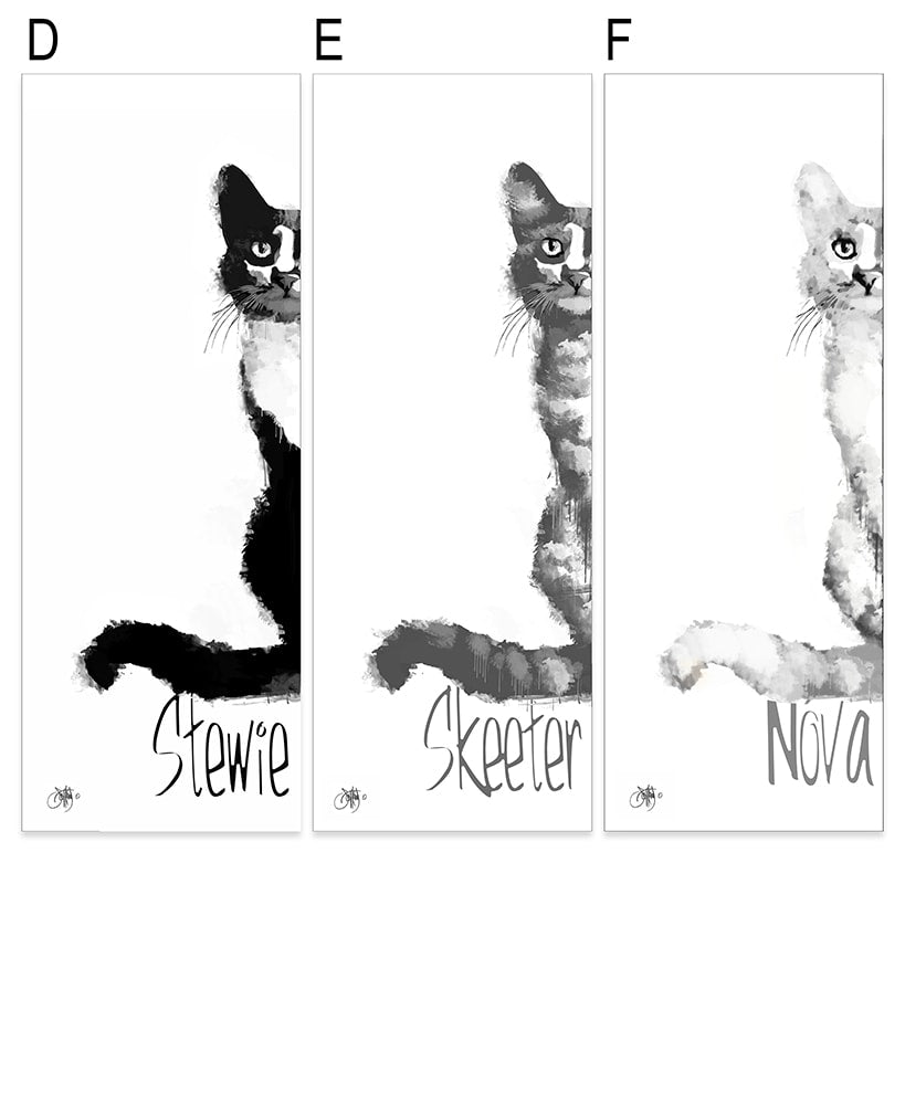 Personalized My Cat Wall Art#select-size_9.5-x-26