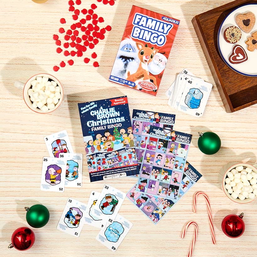 Charlie Brown Christmas Family Bingo