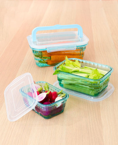 6-Pc. Diamond Design Food Storage Containers