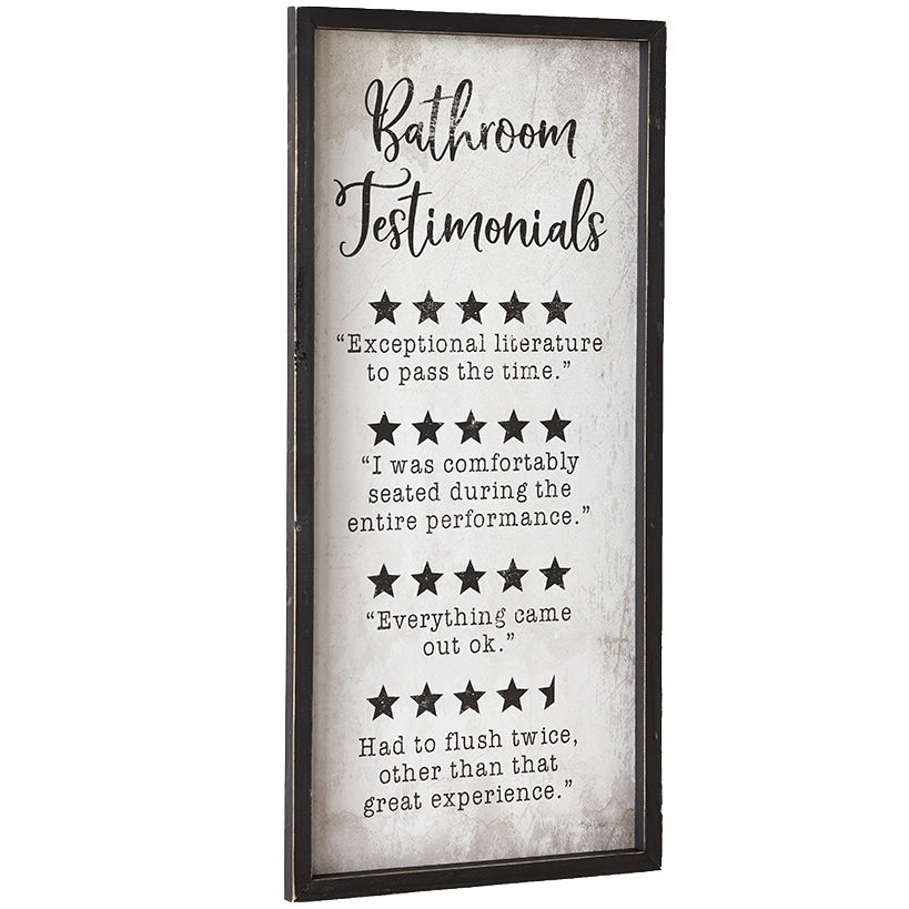 Funny Bathroom Wall Art