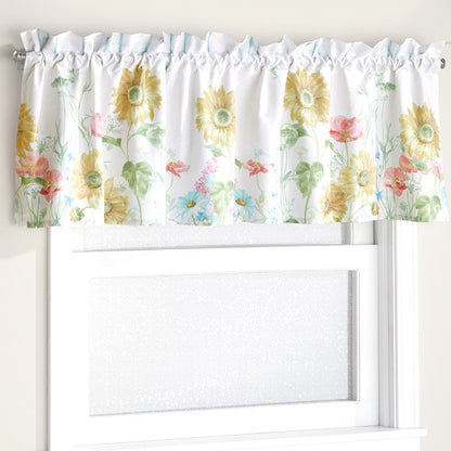 Farm Fresh Flowers Bath Rug or Shower Hooks Set of 12