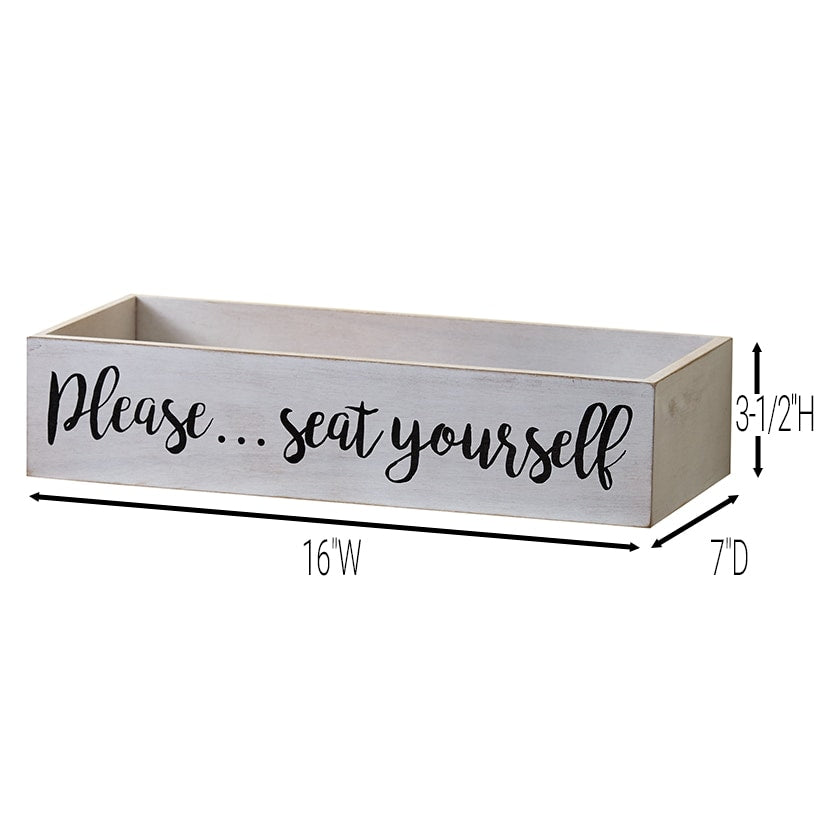 Toilet Tank Topper Tray#select-sentiment_please-seat-yourself