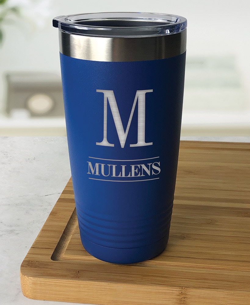 Personalized Tumbler Stainless Steel Insulated 20oz