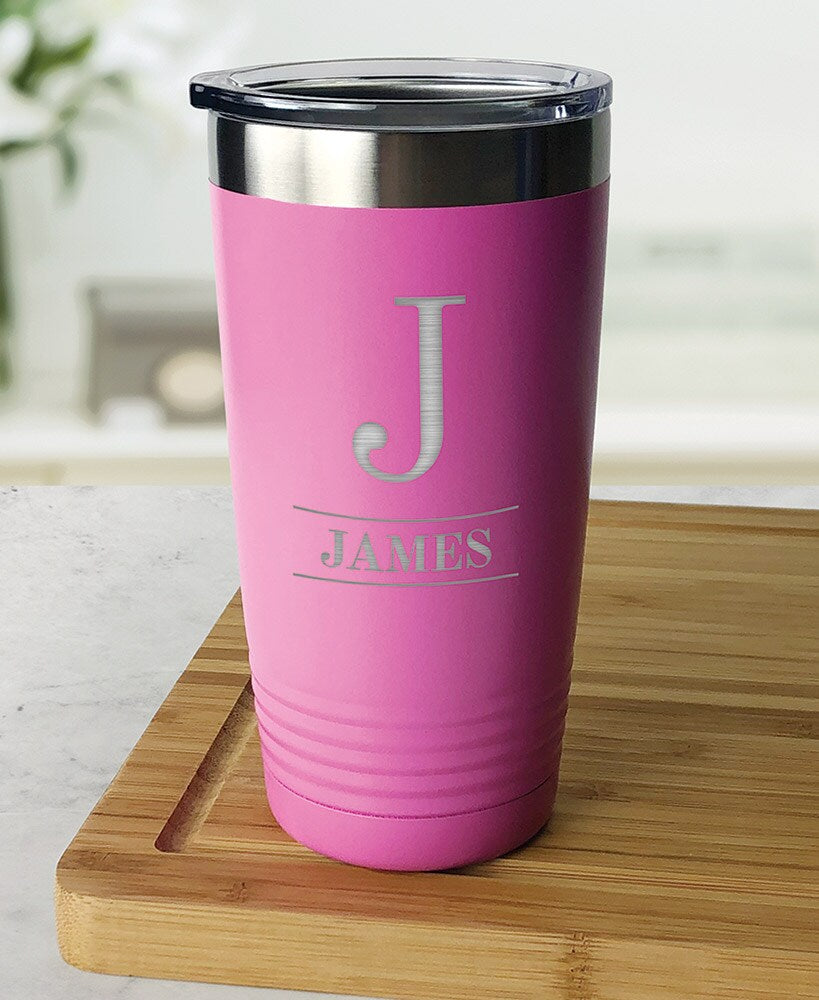 Personalized Tumbler Stainless Steel Insulated 20oz