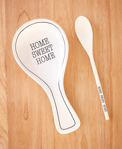 Whimsical Spoon Rest with Spoon