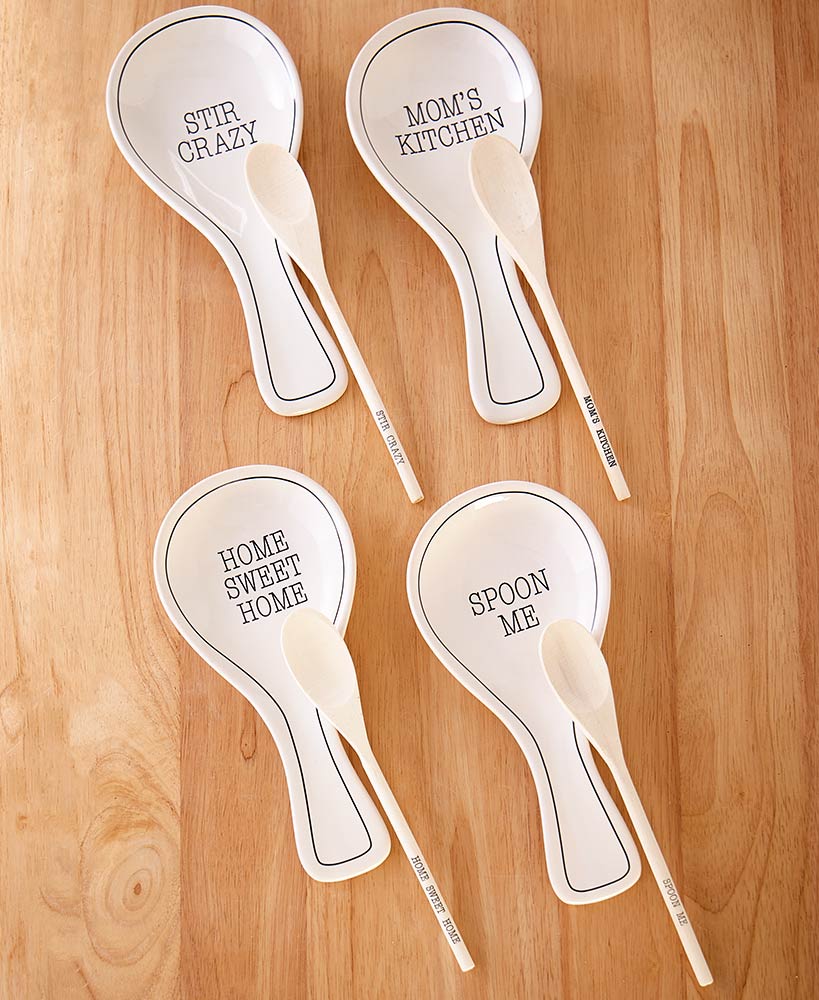 Whimsical Spoon Rest with Spoon