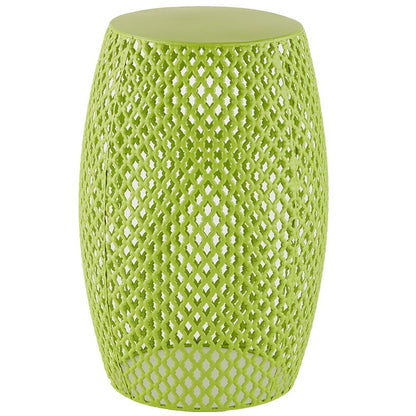 Metal Lattice Barrel Stools