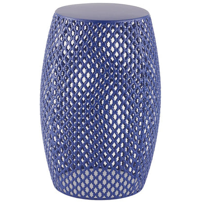 Metal Lattice Barrel Stools