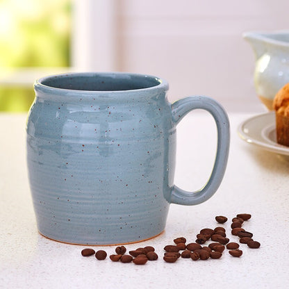 Jumbo Speckled Mugs