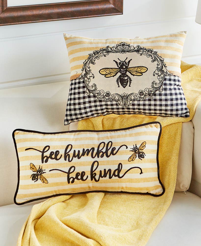 Bee Accent Pillows