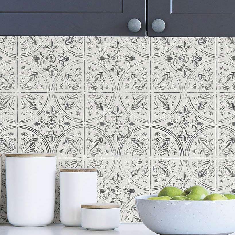 4-Pk. Peel & Stick Wall Tiles