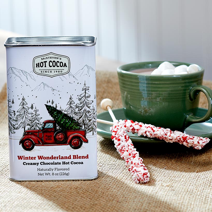 McStevens Classic Christmas Icon Hot Cocoa Tin 8oz