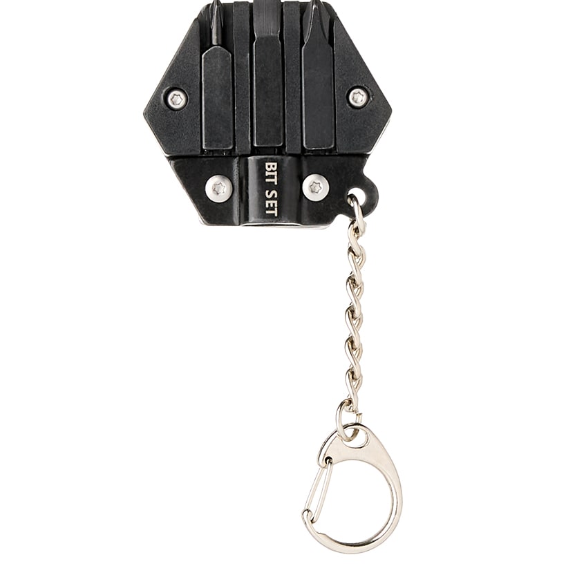 Hexagonal 9-in-1 Survival Keychain Tool-Compact and Versatile
